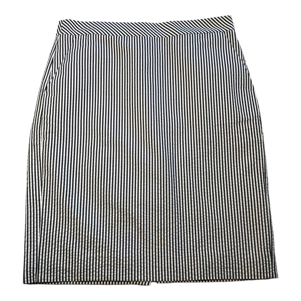 J. Crew Seersucker No. 2 Pencil Skirt